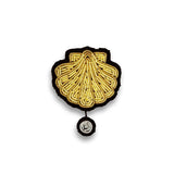 Scallop Shell Brooch Pearl S | Fleux | 4