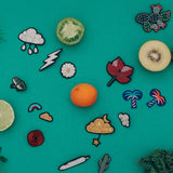 Cloud and Rain Brooch  | Fleux | 7