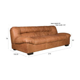 Canapé Douglas - Cuir Cognac | Fleux | 10