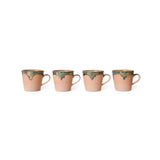 Cappuccino Blossom 70's mug - 12 cm x 9.5 cm | Fleux | 7