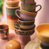 Cliffs 70's Cappuccino Mug - 12 cm x 9.5 cm | Fleux | 5