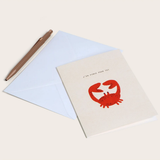 Carte de voeux Crabe | Fleux | 4