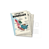 Pack of 13 French Wines Postcards - 30 x 40 cm - Ecru | Fleux | 4