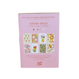 Set de 8 Cartes à peindre par numéro - Rétro déco | Fleux | 4