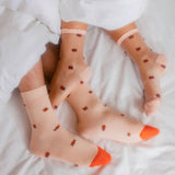 Transparent Ladybug Socks | Fleux | 6
