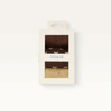 Set of 3 fancy socks - Small Golden Brown Heart | Fleux | 7
