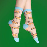 Chaussettes Transparentes - Corgi | Fleux | 8