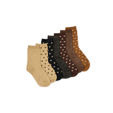Box of 7 Sequin Heart Socks | Fleux | 3