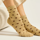 Box of 7 Sequin Heart Socks | Fleux | 4