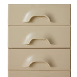 6 Drawer Chest of Drawers - 45 x 40.5 x 97.5 cm - Cream | Fleux | 11