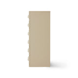 6 Drawer Chest of Drawers - 45 x 40.5 x 97.5 cm - Cream | Fleux | 14