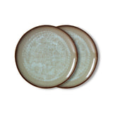 Set de 2 assiettes à dîner 70s Ceramics - Contrast | Fleux | 4
