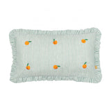 Coussin Les fruités brodé Oranges - 30 x 50 cm | Fleux | 5