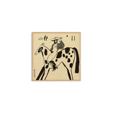 Enikő Eged poster - Cowgirl - 50 x 50 cm | Fleux | 2
