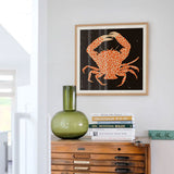 Affiche Spotted Calico Crab - 50 x 50 cm | Fleux | 5