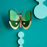 Fern Striped Butterfly Wall Decor Made From Recycled Cardboard | Fleux | 5