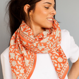 Grand Foulard Latika - Coeur | Fleux | 4