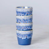 Grespresso Espresso cup in ceramic stoneware - Denim | Fleux | 5