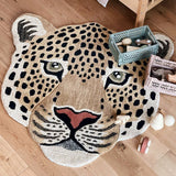 Tapis Himani Tête de Léopard | Fleux | 4