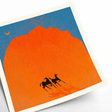Poster Enikő Eged - Horses of Wadi Rum - 50 x 50 cm | Fleux | 3