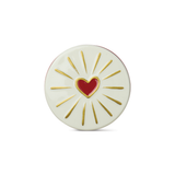 Bougie Charmed Heart Lid - Wild Fig & Rose | Fleux | 15