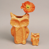 Vase Hibou After Midnight - Orange | Fleux | 7
