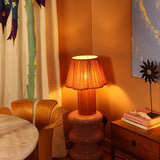 Myra Silk Bronze Table Lamp | Fleux | 11