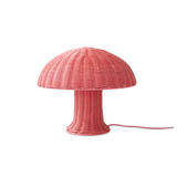 Rattan Table Lamp - Blush | Fleux | 5