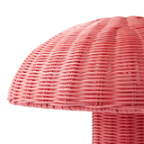 Rattan Table Lamp - Blush | Fleux | 9