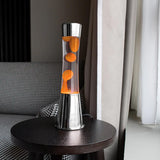 Lava Lamp - Orange / Silver  | Fleux | 3