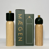 Salt and Pepper Shakers - Green/Gold | Fleux | 7