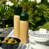 Salt and Pepper Shakers - Green/Gold | Fleux | 5