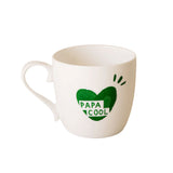 Cool Dad Heart Mug - Fir Green | Fleux | 3