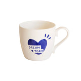 Mug Coeur Dream team - Bleu | Fleux | 2