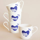 Mug Coeur Bisou - Bleu | Fleux | 3