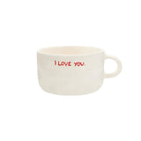 I Love You Cappuccino Mug | Fleux | 2