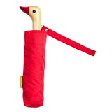 Parapluie à manche Tête de Canard - Rouge | Fleux | 7