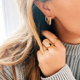 Oval earrings | Fleux | 3