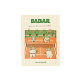 Affiche Babar Babar joue au tennis avec Céleste | Fleux | 5