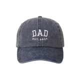 Casquette baseball - Dad Est.2025 Bleu | Fleux | 6