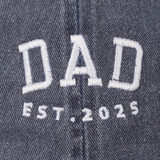 Casquette baseball - Dad Est.2025 Bleu | Fleux | 7