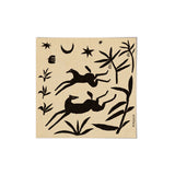 Affiche Enik? Eged - Papercut Horses - 50 x 50 cm | Fleux | 4