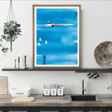 Affiche Paris Concorde - Why LA Pourquoi Paris - 22 x 22 cm | Fleux | 3