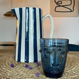 Blue Stripe Pitcher | Fleux | 4
