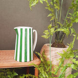 Green striped pitcher | Fleux | 5