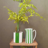 Green striped pitcher | Fleux | 7
