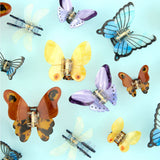 Butterfly Hair Clip - Yellow | Fleux | 10