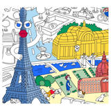 Poster Geant A Colorier - Paris | Fleux | 9