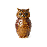 Roasted Ceramic Owl Pot - 16.5 x 16.2 x 8.5 cm  | Fleux | 7
