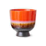 Retro flower pot - Ø 20.5 cm - Cherry Red | Fleux | 5
